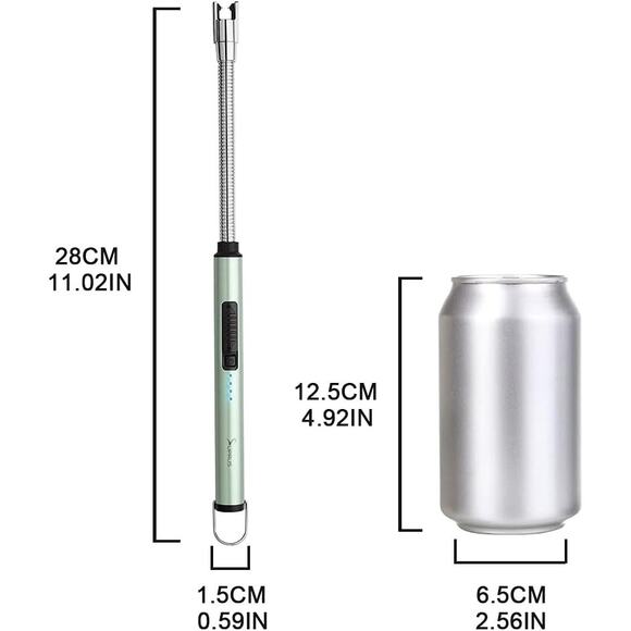 Arc Electric Candle Lighter USB Type C Rechargeable Hanging Lighter - Picture 7 of 12